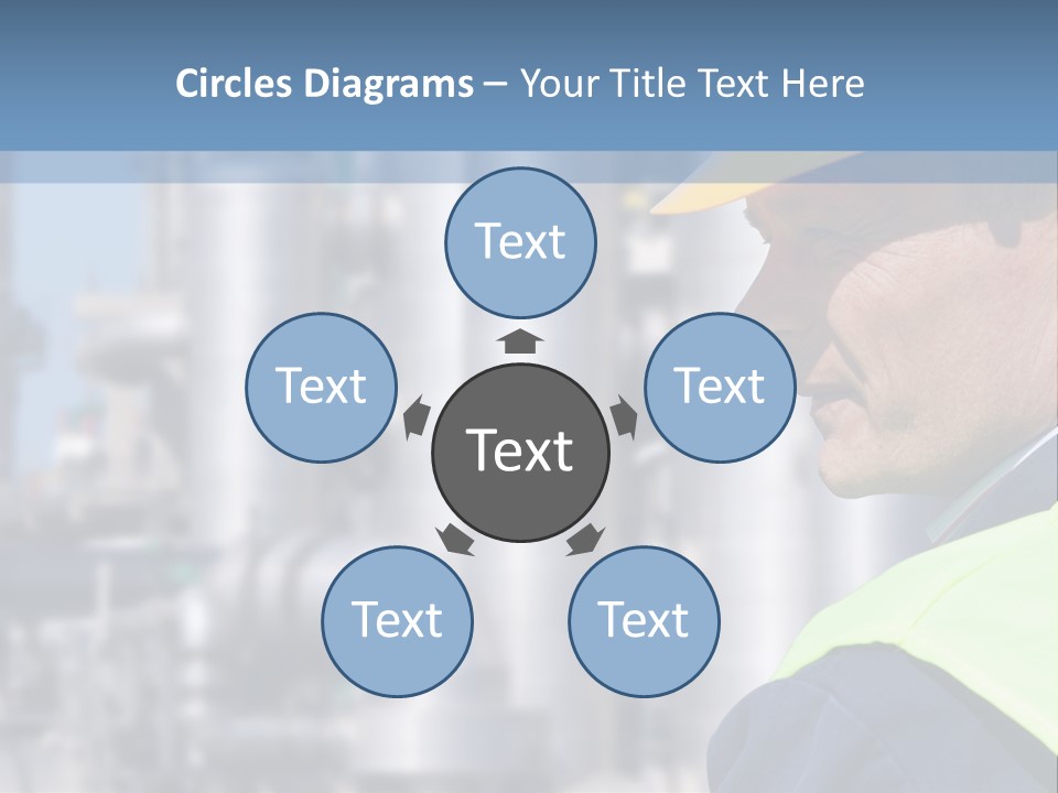 Wave Beach Mother PowerPoint Template