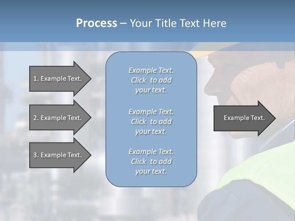 Wave Beach Mother PowerPoint Template