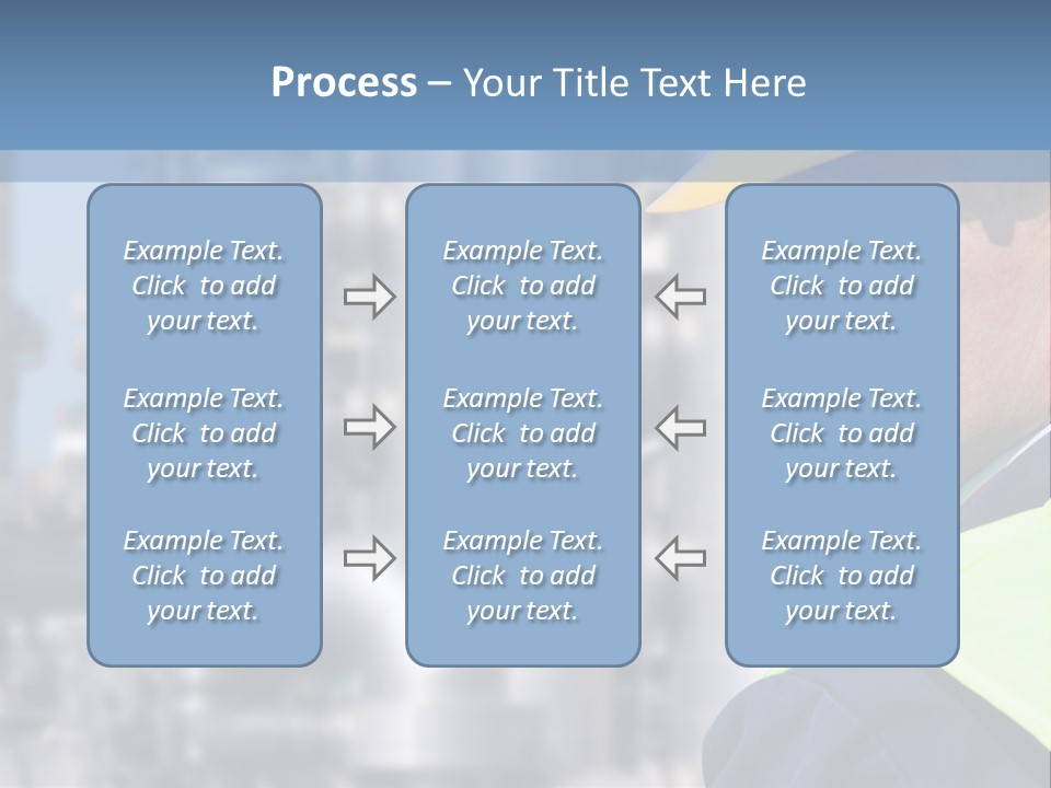 Wave Beach Mother PowerPoint Template