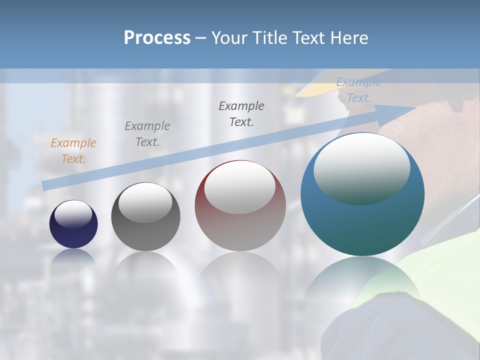 Wave Beach Mother PowerPoint Template