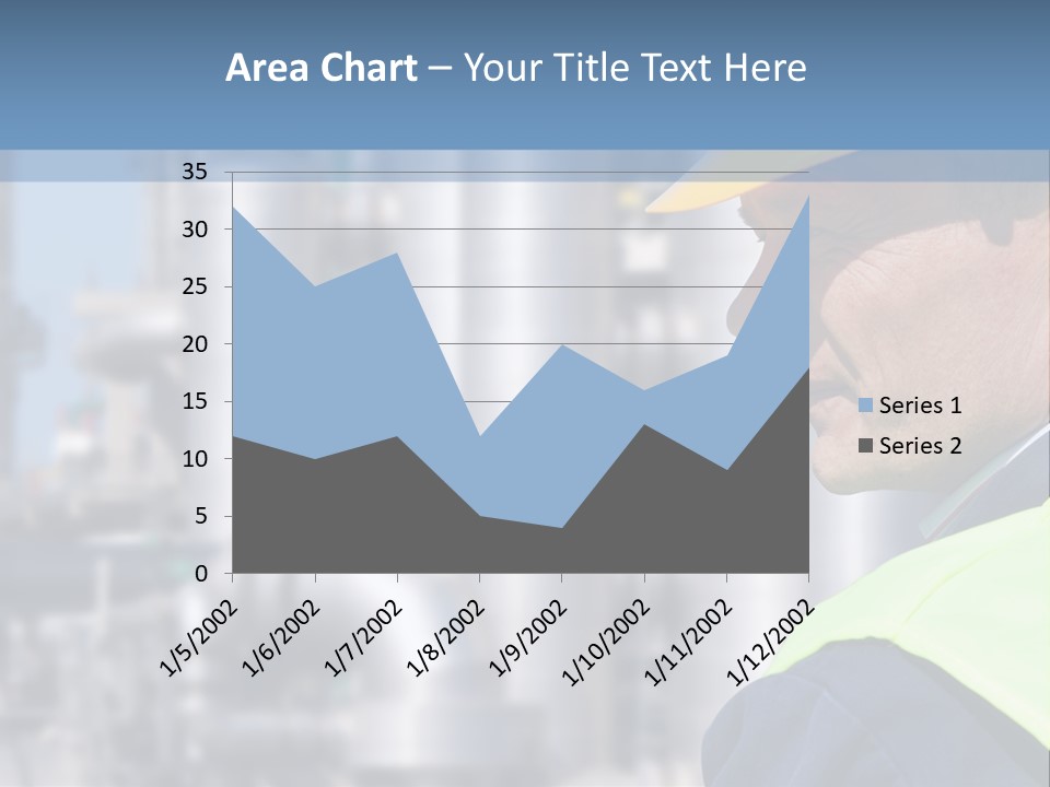 Wave Beach Mother PowerPoint Template