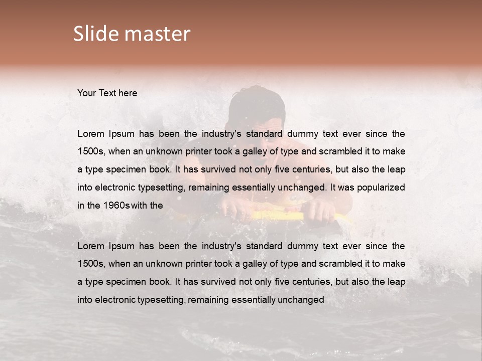 Sea Sad Wellness PowerPoint Template