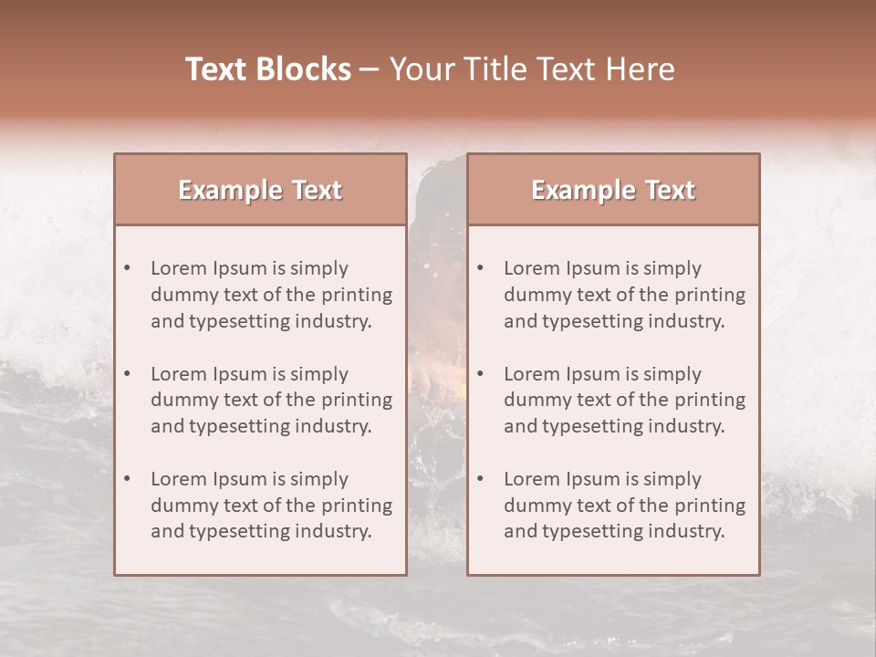 Sea Sad Wellness PowerPoint Template