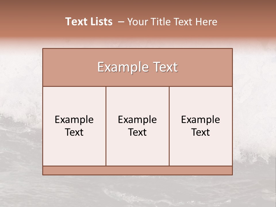 Sea Sad Wellness PowerPoint Template