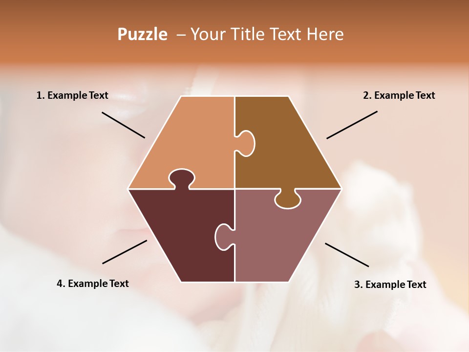 Portrait Retired Wellness PowerPoint Template