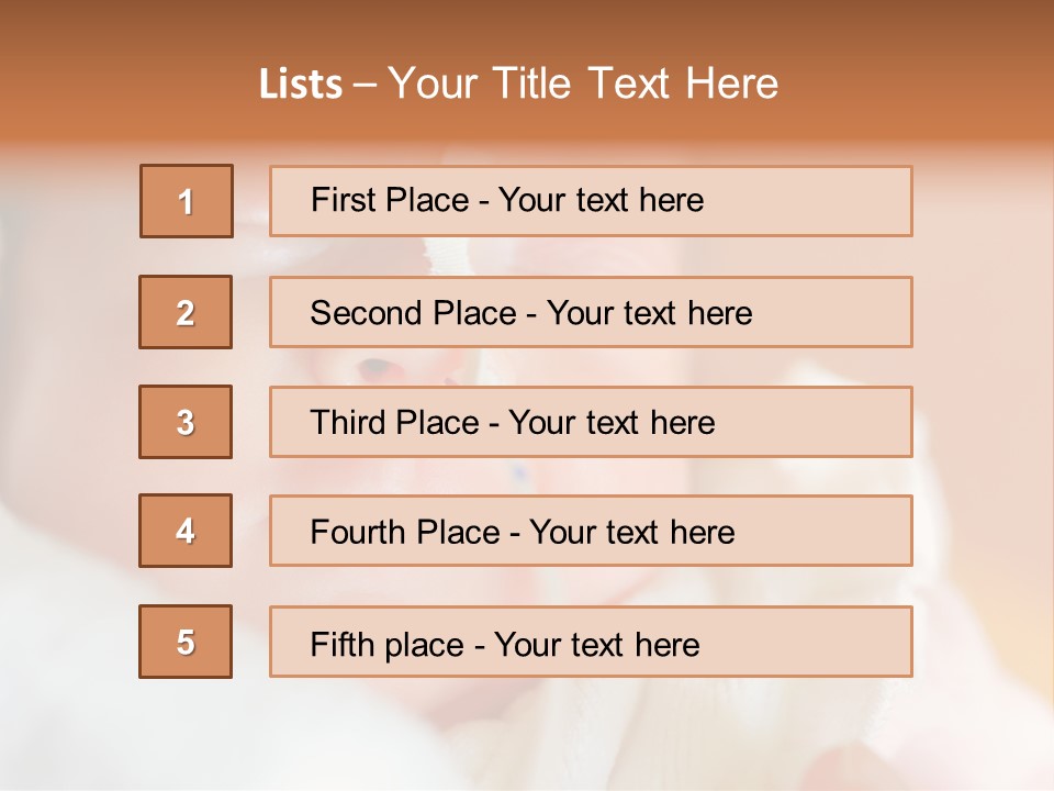 Portrait Retired Wellness PowerPoint Template