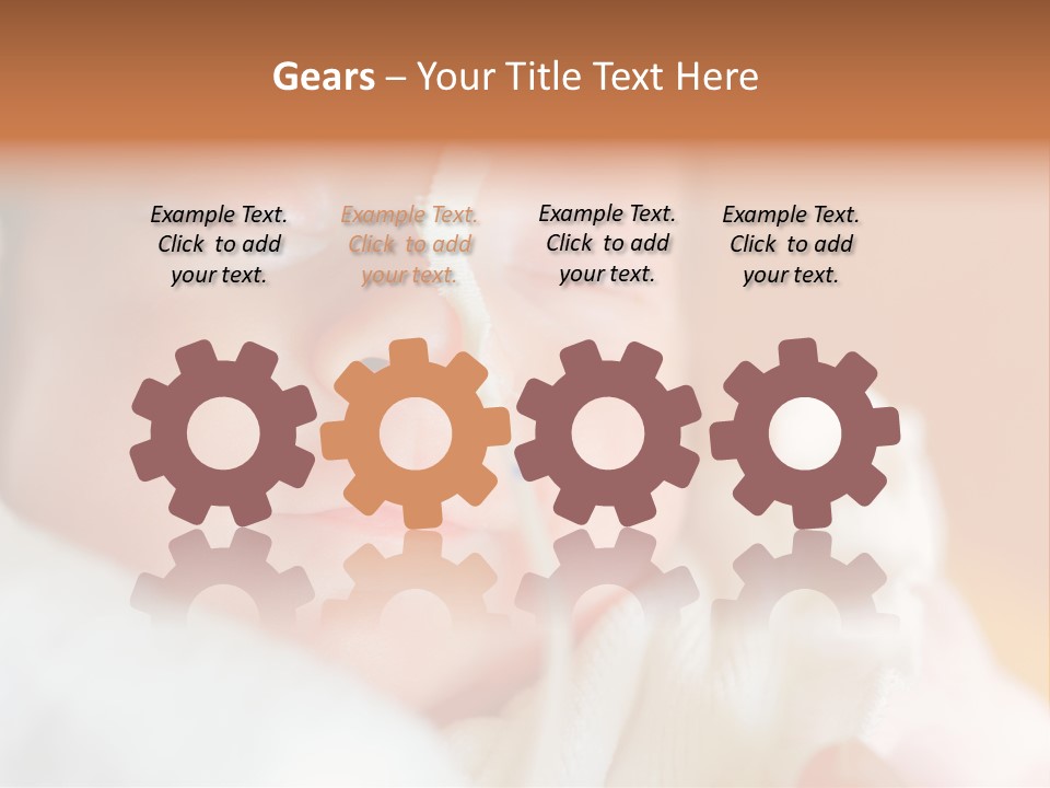 Portrait Retired Wellness PowerPoint Template