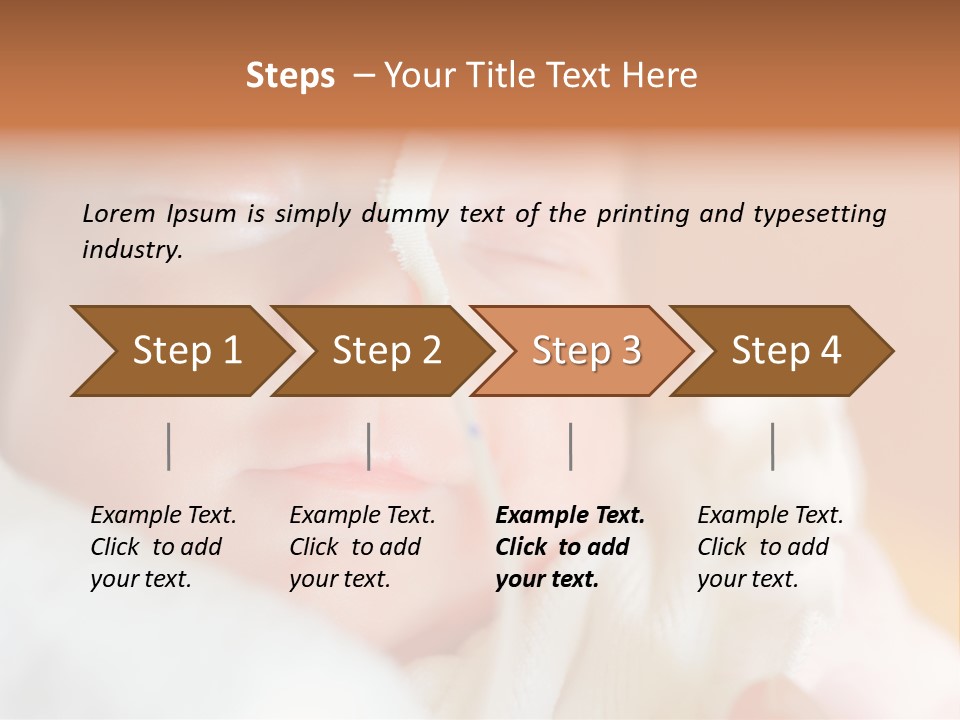 Portrait Retired Wellness PowerPoint Template