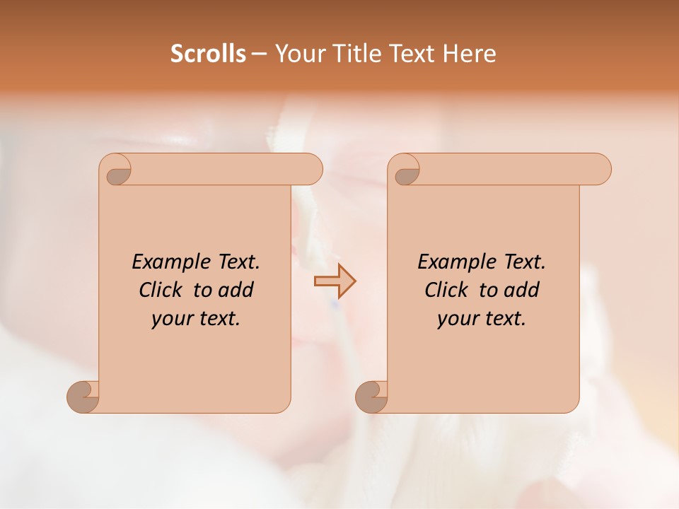 Portrait Retired Wellness PowerPoint Template