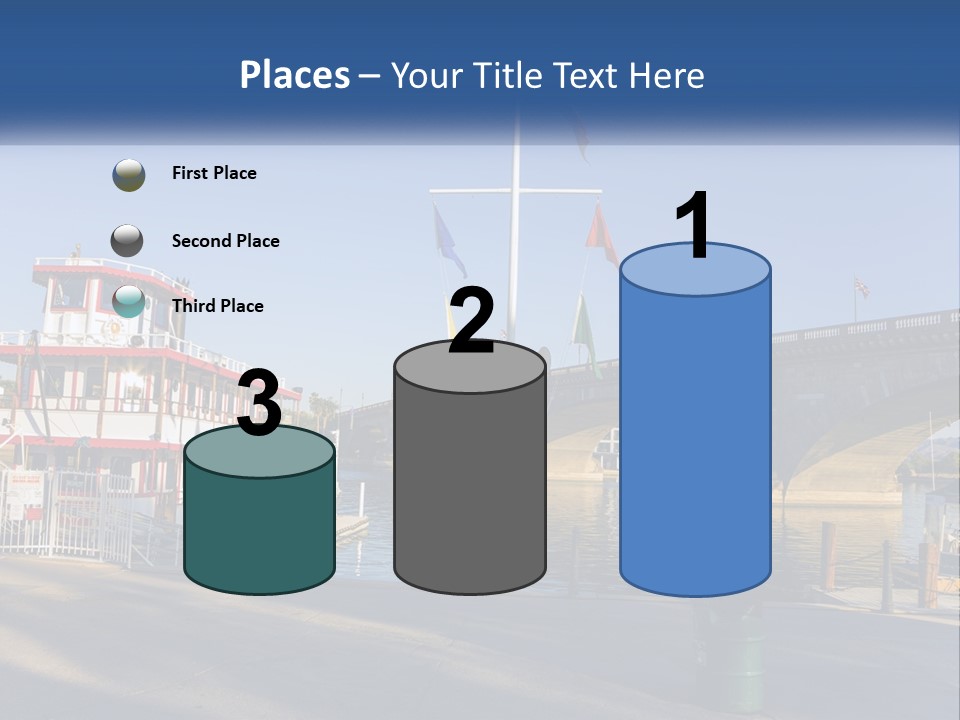 Ocean Standing Senior PowerPoint Template