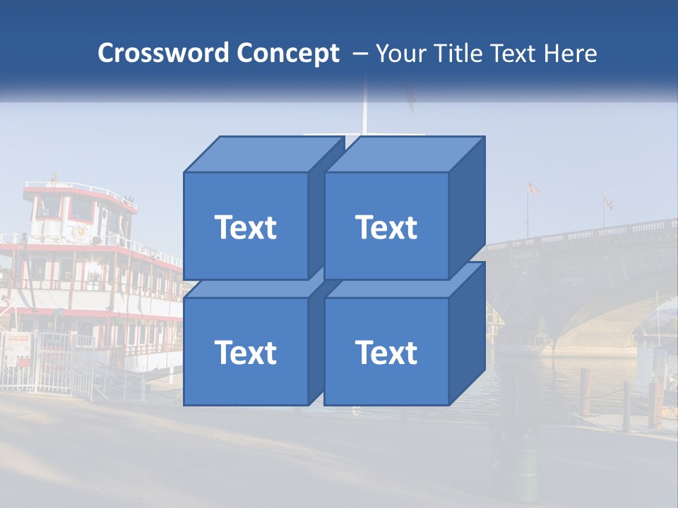 Ocean Standing Senior PowerPoint Template