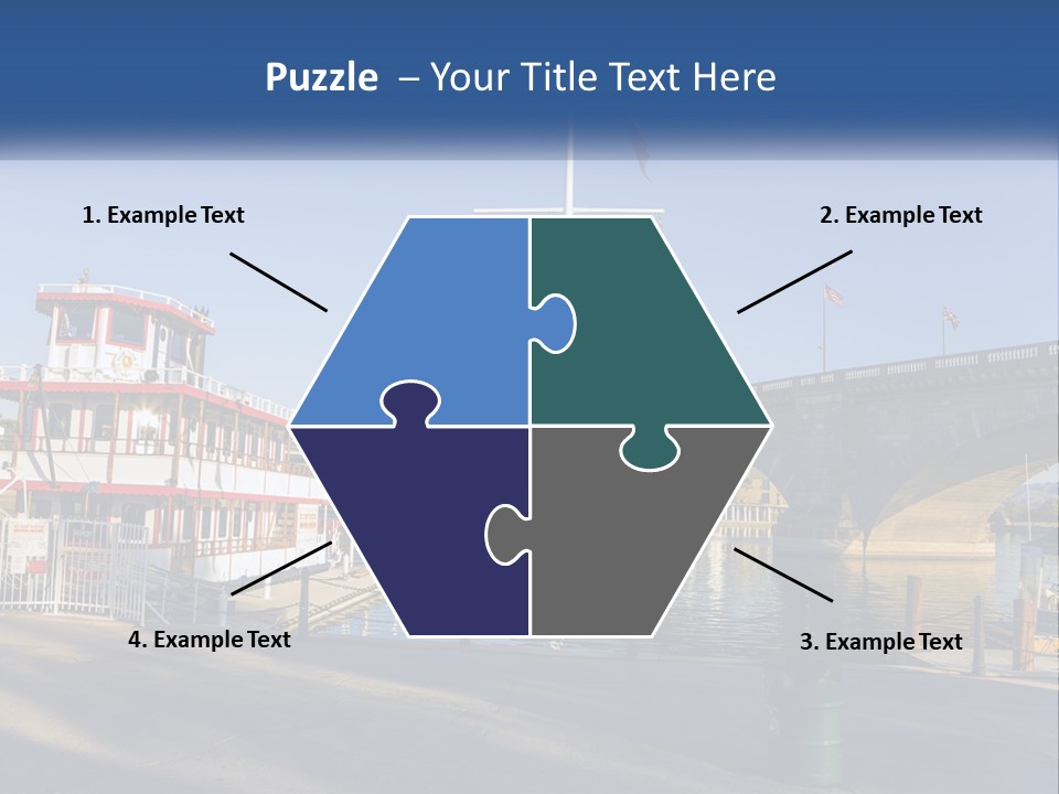 Ocean Standing Senior PowerPoint Template