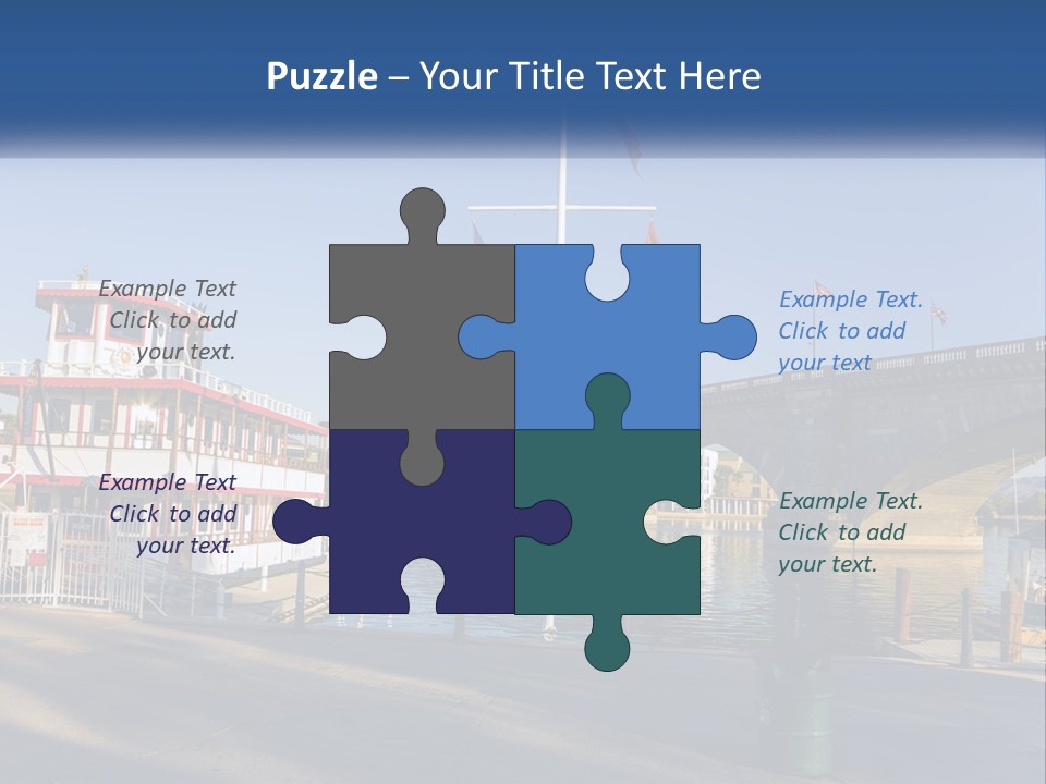 Ocean Standing Senior PowerPoint Template