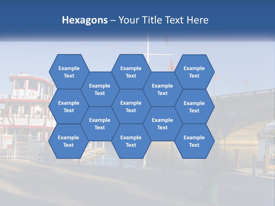 Ocean Standing Senior PowerPoint Template