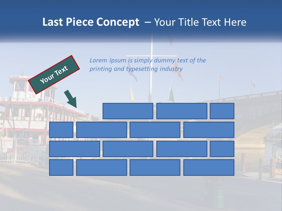 Ocean Standing Senior PowerPoint Template