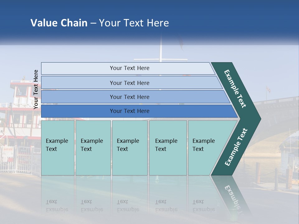 Ocean Standing Senior PowerPoint Template