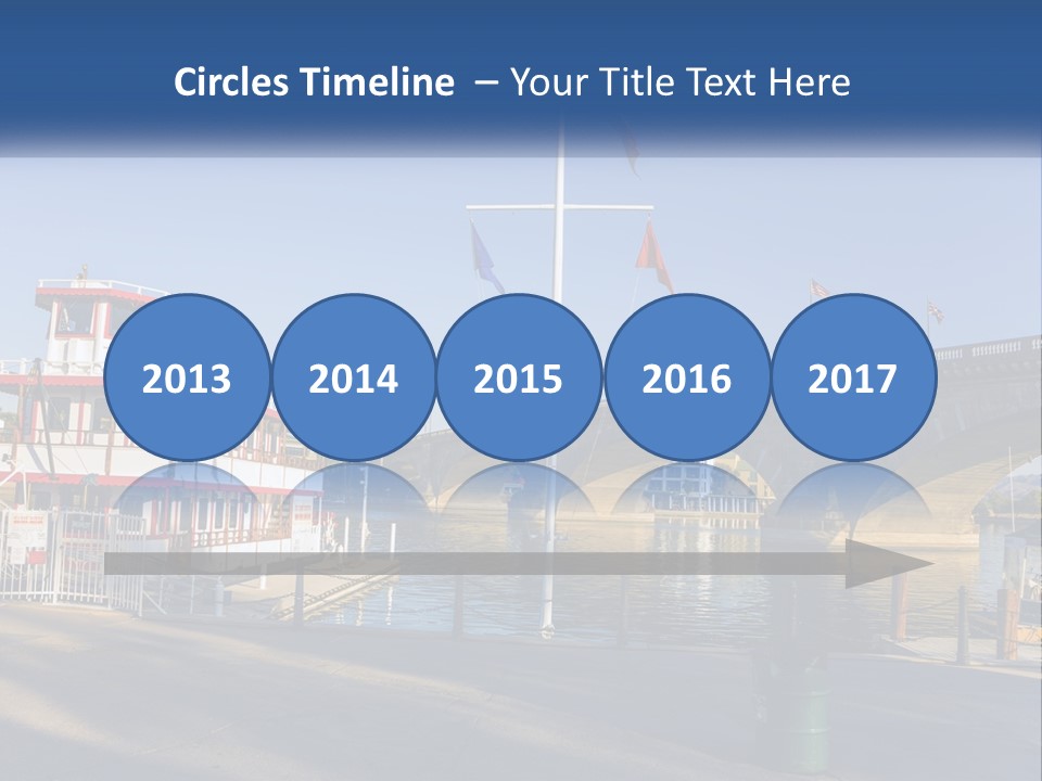 Ocean Standing Senior PowerPoint Template