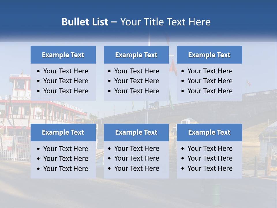 Ocean Standing Senior PowerPoint Template