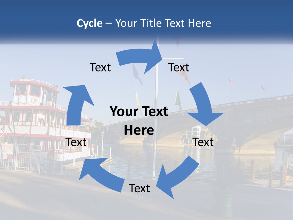 Ocean Standing Senior PowerPoint Template