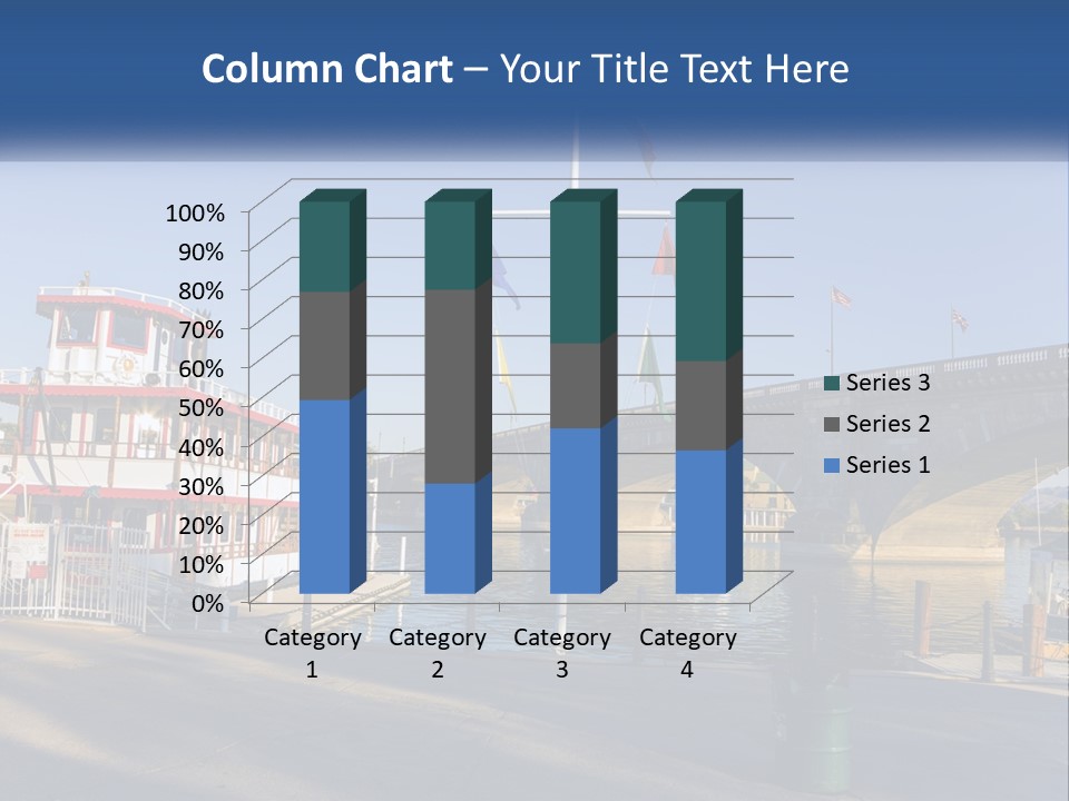 Ocean Standing Senior PowerPoint Template