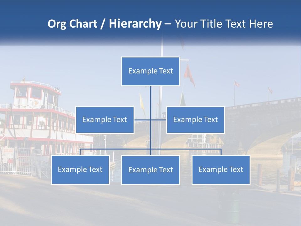 Ocean Standing Senior PowerPoint Template