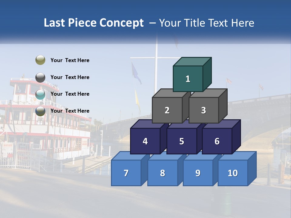 Ocean Standing Senior PowerPoint Template