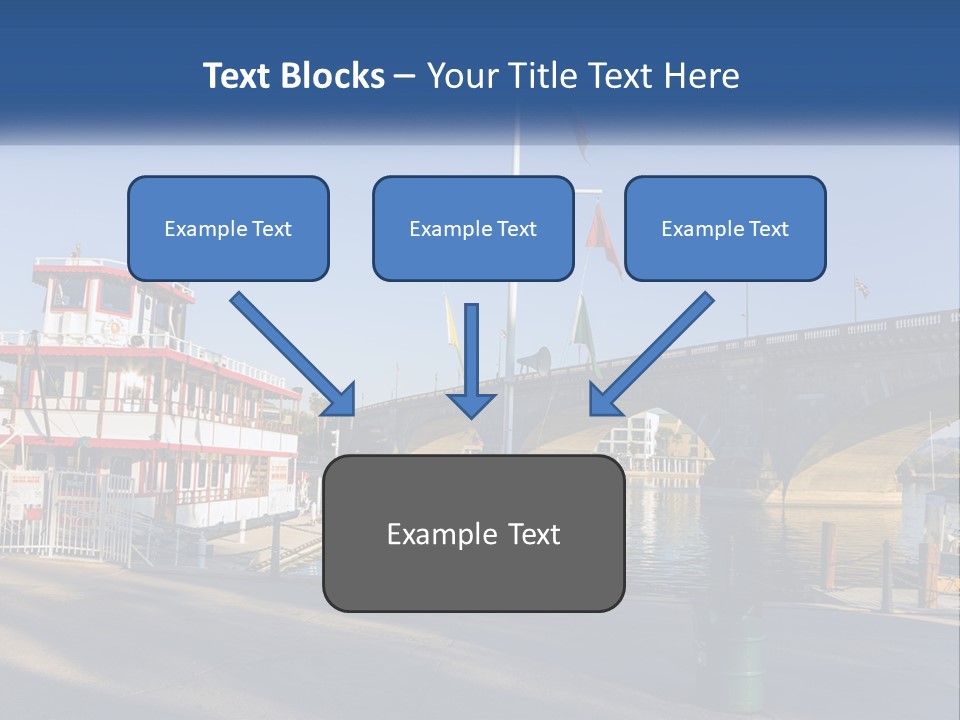 Ocean Standing Senior PowerPoint Template