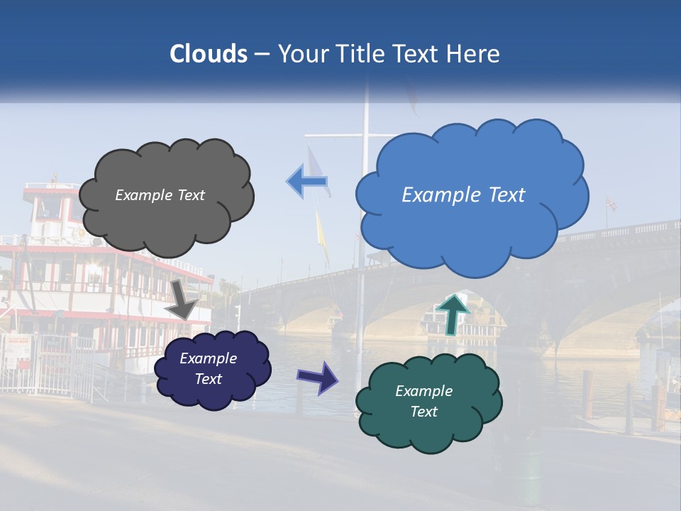 Ocean Standing Senior PowerPoint Template