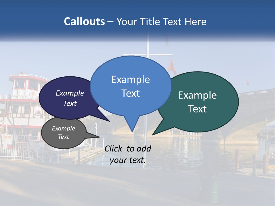 Ocean Standing Senior PowerPoint Template