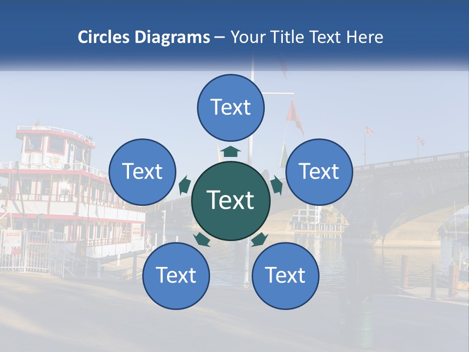 Ocean Standing Senior PowerPoint Template