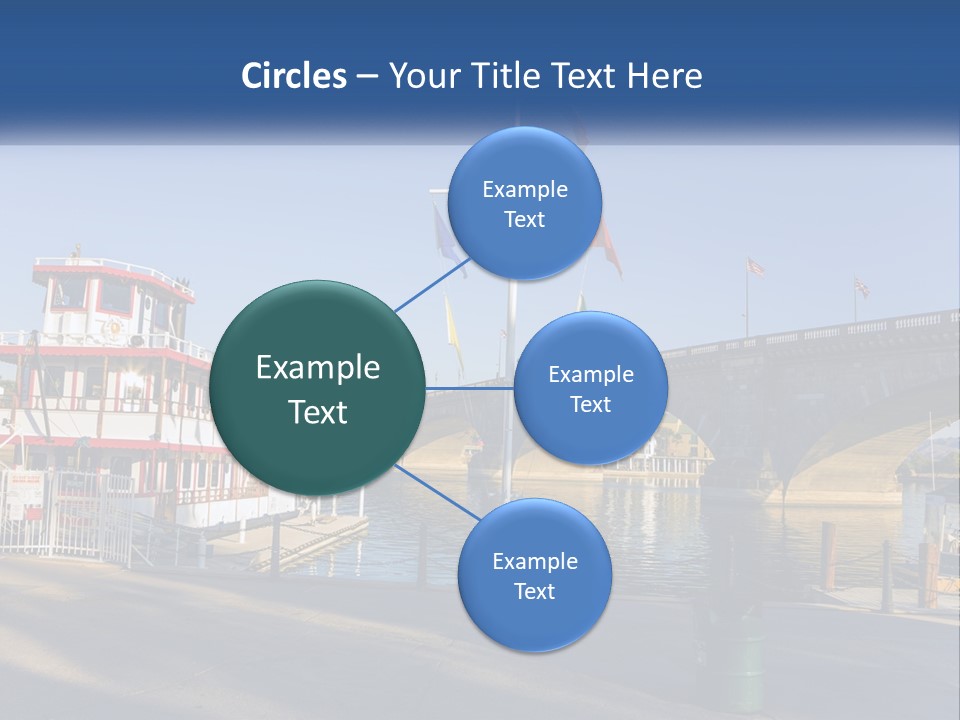 Ocean Standing Senior PowerPoint Template