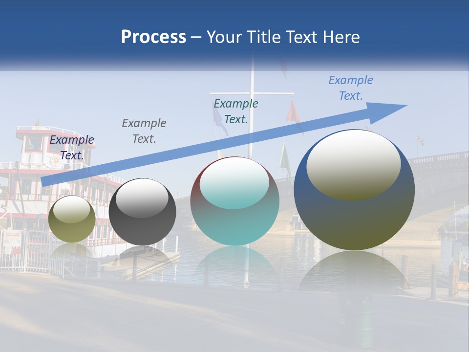 Ocean Standing Senior PowerPoint Template