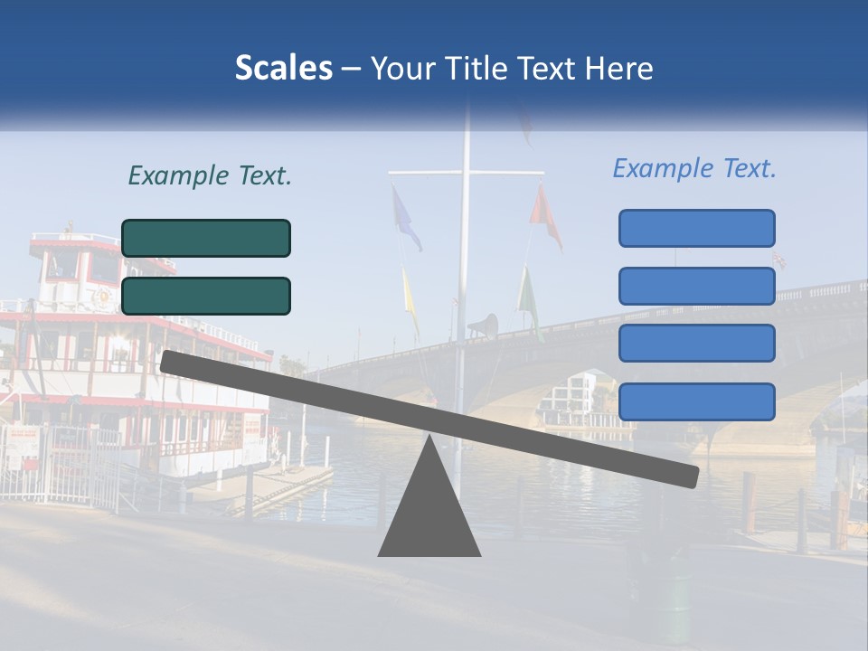 Ocean Standing Senior PowerPoint Template
