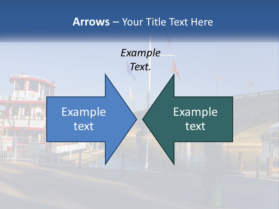 Ocean Standing Senior PowerPoint Template