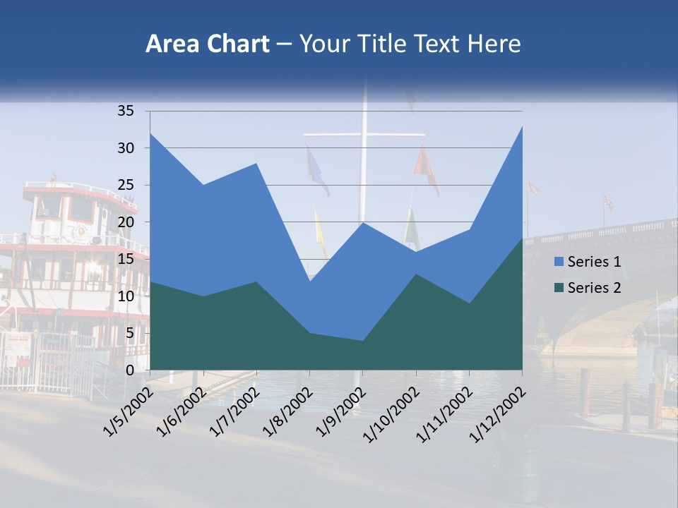Ocean Standing Senior PowerPoint Template