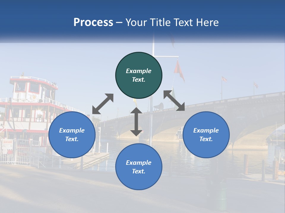Ocean Standing Senior PowerPoint Template