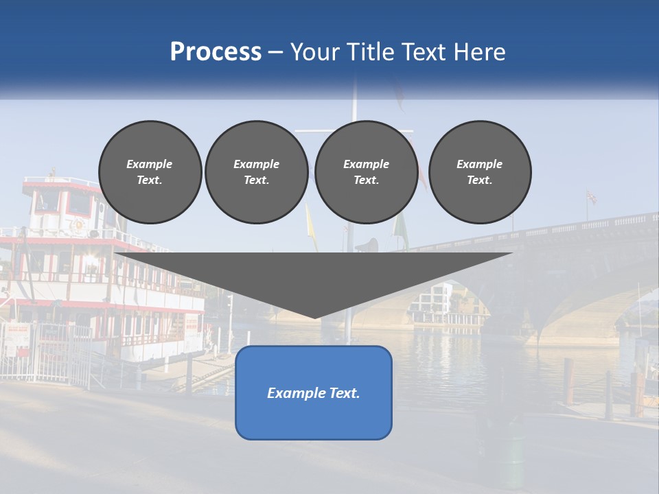 Ocean Standing Senior PowerPoint Template