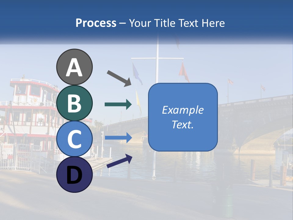 Ocean Standing Senior PowerPoint Template