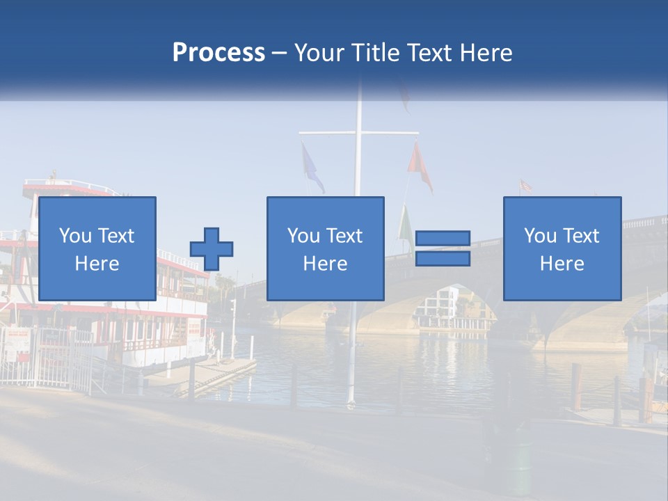 Ocean Standing Senior PowerPoint Template