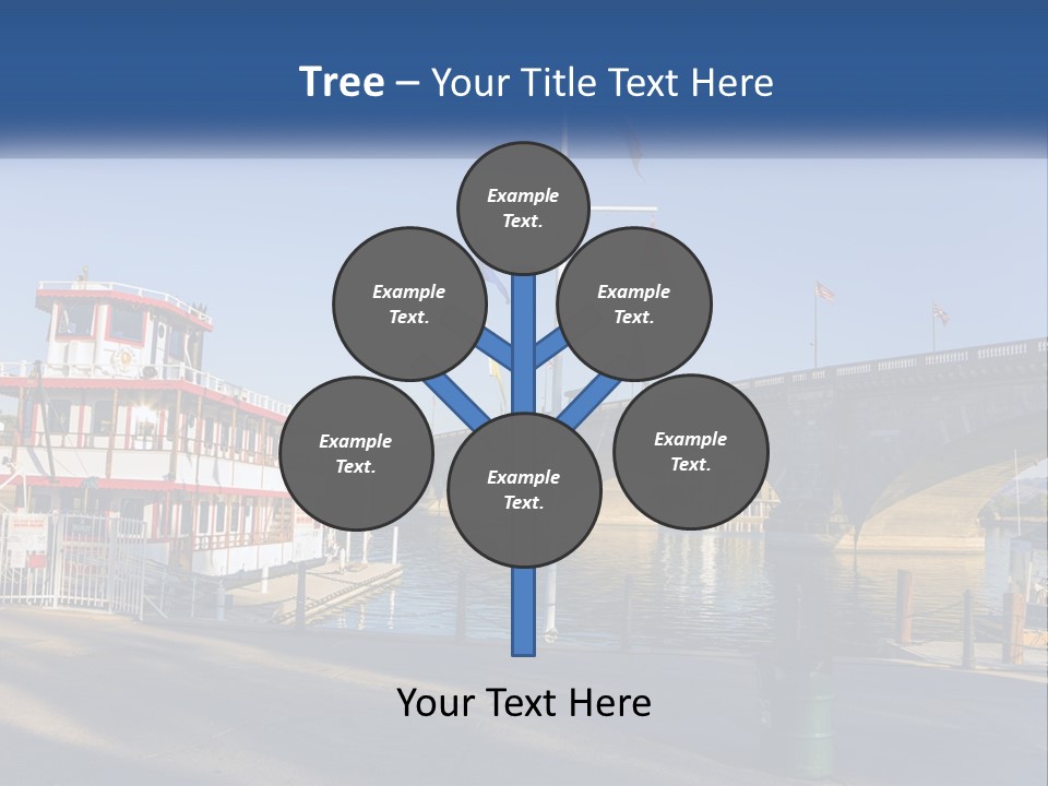 Ocean Standing Senior PowerPoint Template