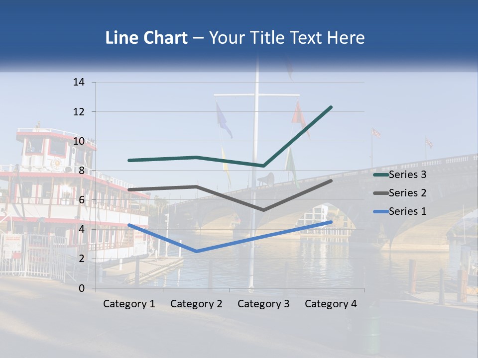 Ocean Standing Senior PowerPoint Template