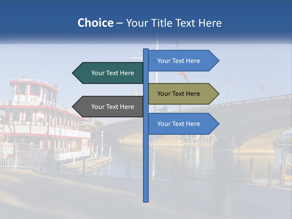 Ocean Standing Senior PowerPoint Template