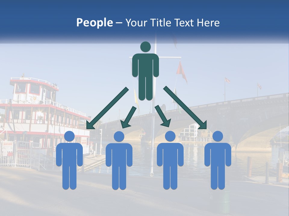 Ocean Standing Senior PowerPoint Template