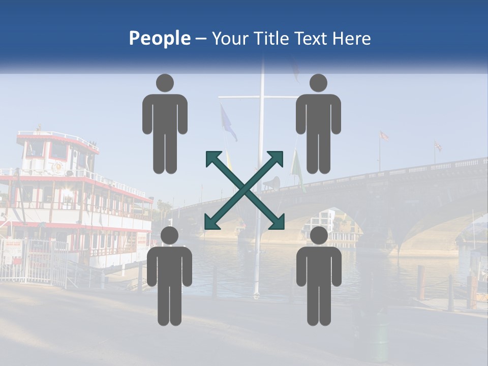 Ocean Standing Senior PowerPoint Template