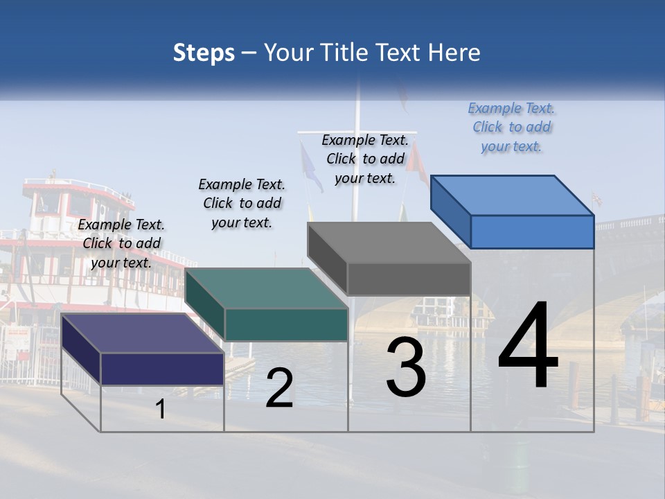 Ocean Standing Senior PowerPoint Template