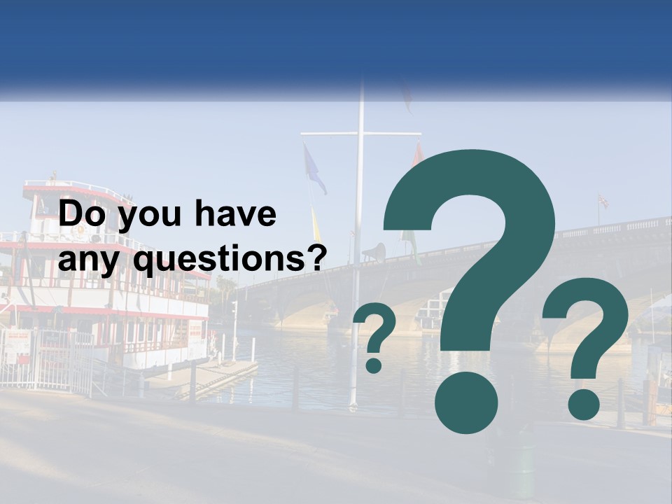 Ocean Standing Senior PowerPoint Template