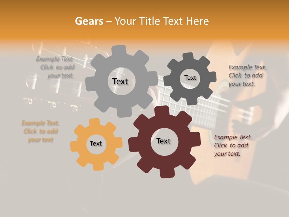 Lifestyle Daughter Caucasian PowerPoint Template