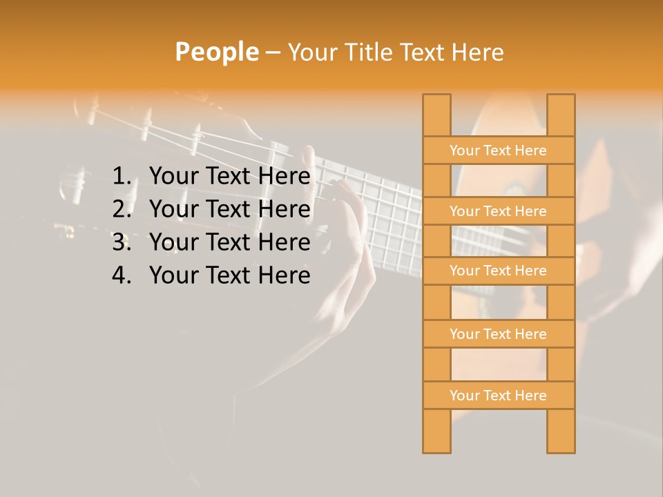 Lifestyle Daughter Caucasian PowerPoint Template