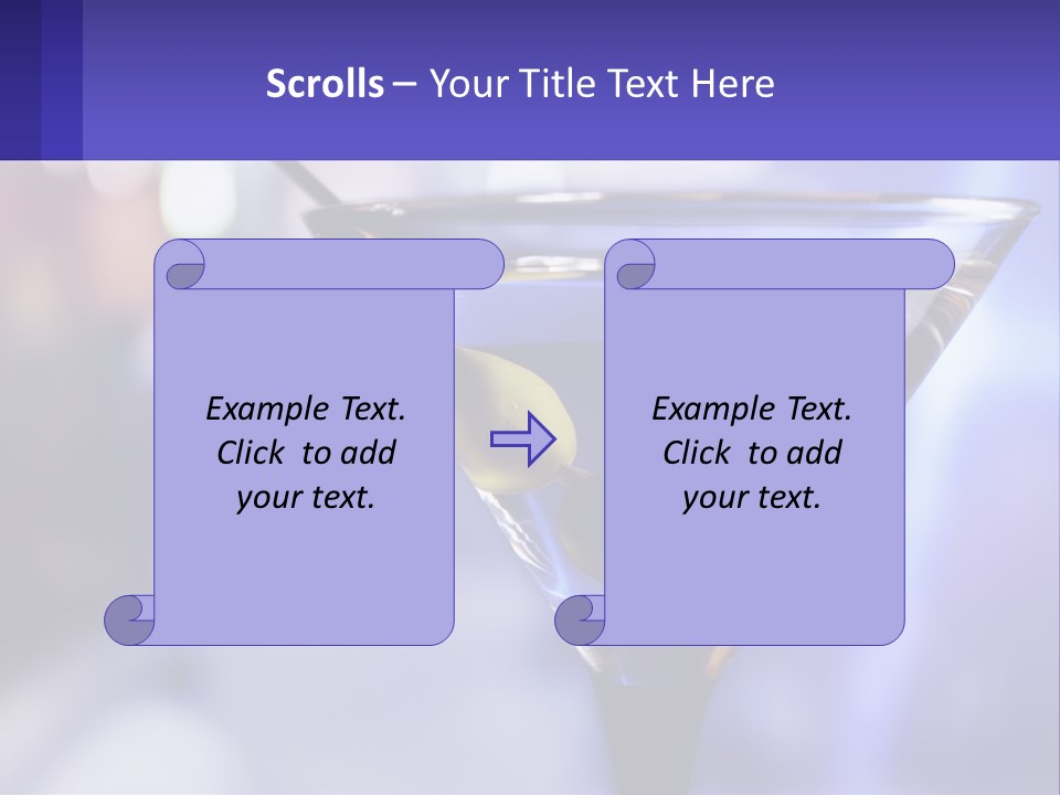Sea Daughter Sunset PowerPoint Template