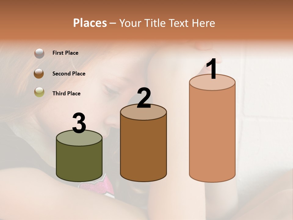 Ocean Peaceful Portrait PowerPoint Template